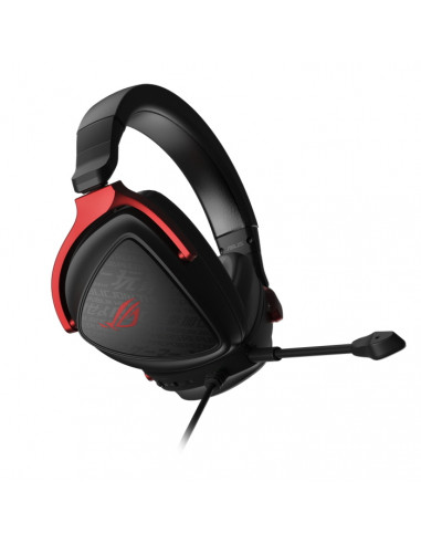 Игровая Гарнитура ASUS ROG Delta S Core, Проводной аналоговый, Чёрный