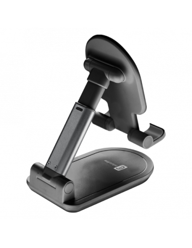 Настольный держатель телефона Cellularline TABLESTANDK, Чёрный