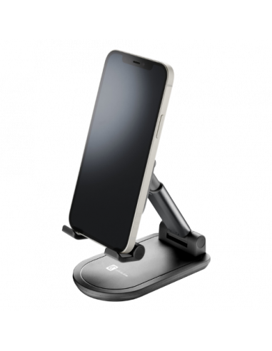Настольный держатель телефона Cellularline TABLESTANDK, Чёрный