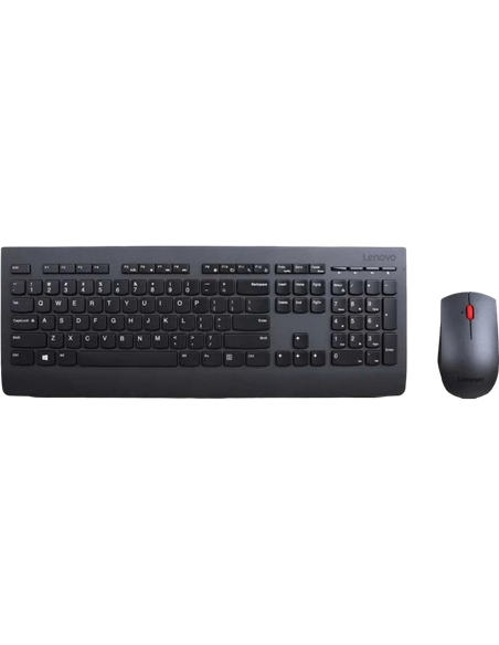 Set Tastatură + Mouse Lenovo 4x30h56821, Fără fir, Negru