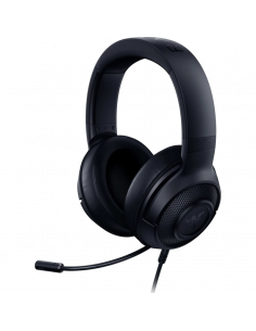 Игровая Гарнитура Razer Kraken X Lite, Проводной аналоговый, Чёрный