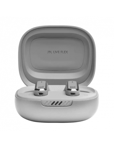 Наушники JBL LIVE Flex, Серебристый