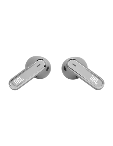 Căști JBL LIVE Flex, Argintiu