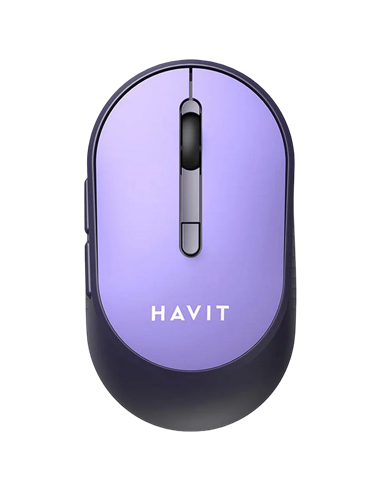 Mouse Wireless Havit MS78GT, Violet