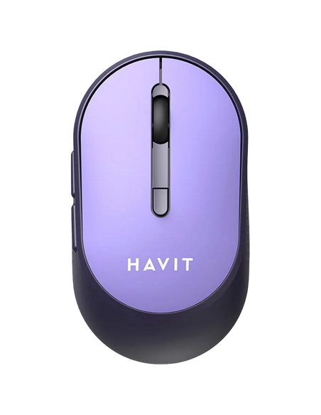 Mouse Wireless Havit MS78GT, Violet