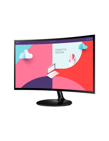 27" Monitor Samsung S27C360E, VA 1920x1080 FHD, Negru