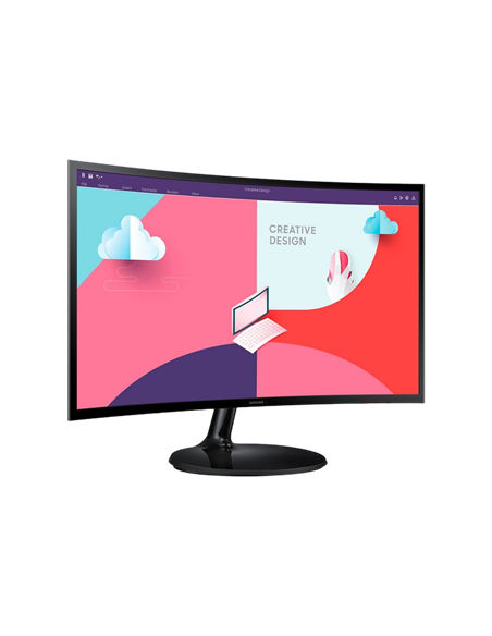 27" Monitor Samsung S27C360E, VA 1920x1080 FHD, Negru