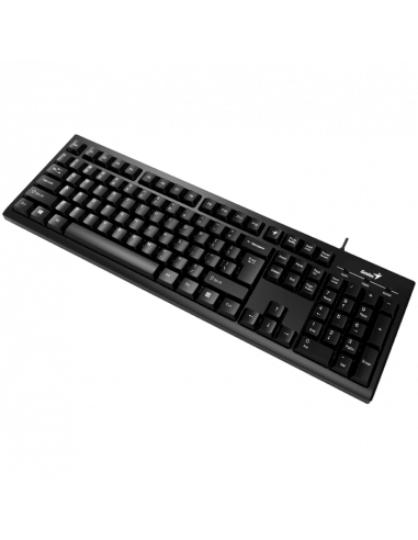 Tastatură Genius KB-100XP, Cu fir, Negru
