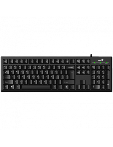 Tastatură Genius KB-100XP, Cu fir, Negru