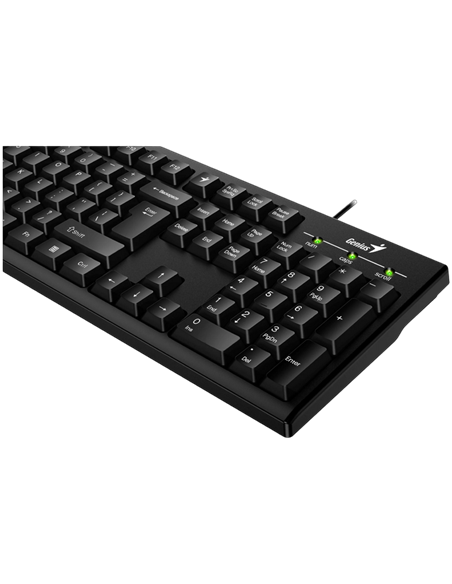 Tastatură Genius KB-100XP, Cu fir, Negru