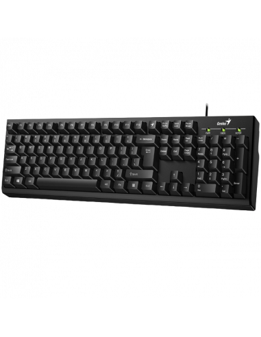 Tastatură Genius KB-100XP, Cu fir, Negru