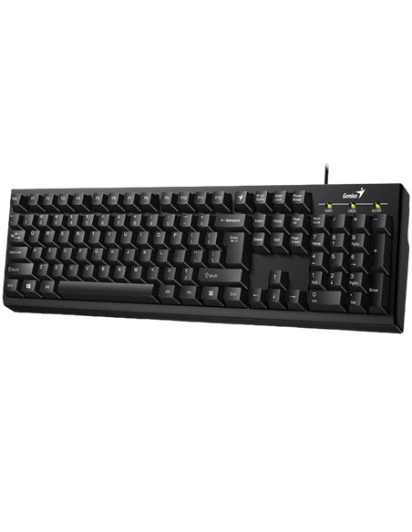 Tastatură Genius KB-100XP, Cu fir, Negru
