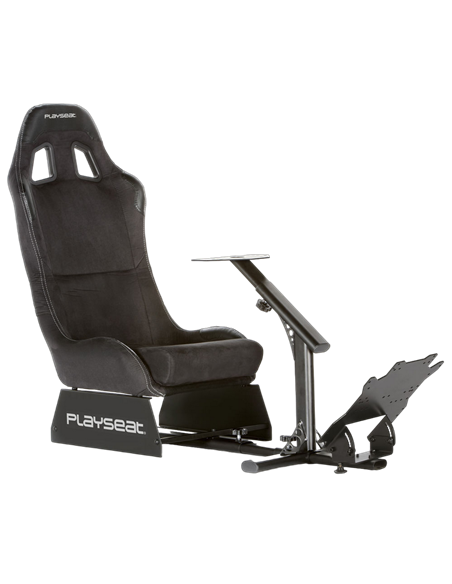 Игровое кресло Playseat Evolution, Замша, Чёрный