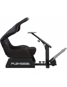 Scaun Gaming Playseat Evolution, Piele de căprioară, Negru 2