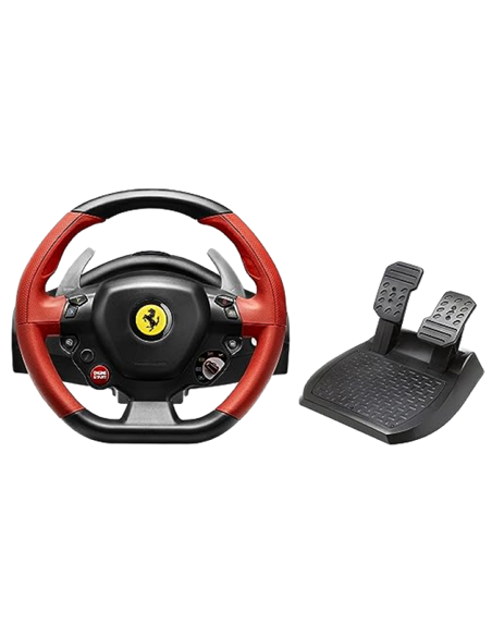 Игровой руль Thrustmaster Ferrari 458 Spider, Черный/Красный