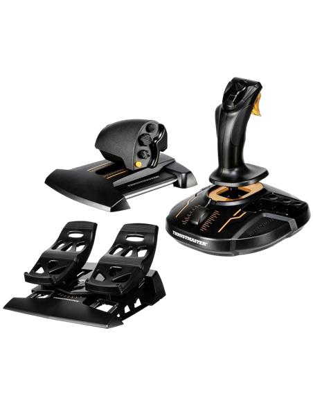 Игровой джойстик Thrustmaster T.16000M FCS Flight Pack, Чёрный