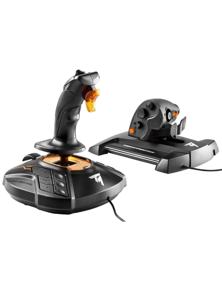 Игровой джойстик Thrustmaster T.16000M FCS Flight Pack, Чёрный Игровой джойстик Thrustmaster T.16000M FCS Flight Pack, Чёрный