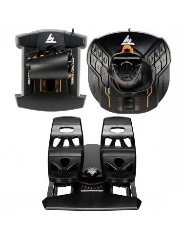 Joystick pentru jocuri Thrustmaster T.16000M FCS Flight Pack, Negru