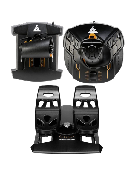 Игровой джойстик Thrustmaster T.16000M FCS Flight Pack, Чёрный Игровой джойстик Thrustmaster T.16000M FCS Flight Pack, Чёрный