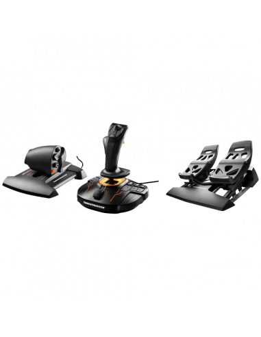 Игровой джойстик Thrustmaster T.16000M FCS Flight Pack, Чёрный