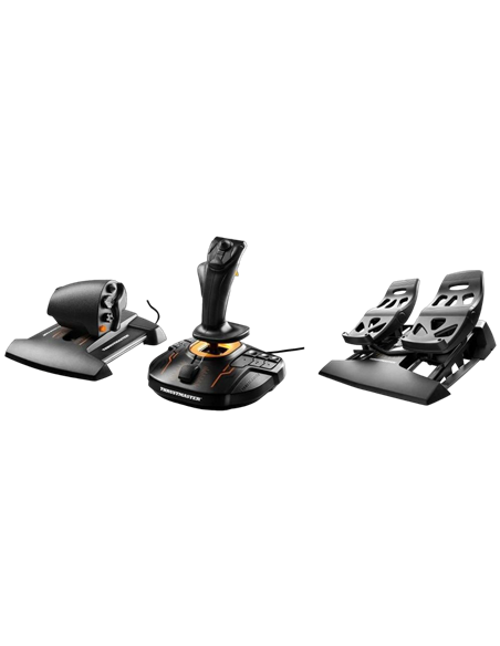 Игровой джойстик Thrustmaster T.16000M FCS Flight Pack, Чёрный Игровой джойстик Thrustmaster T.16000M FCS Flight Pack, Чёрный