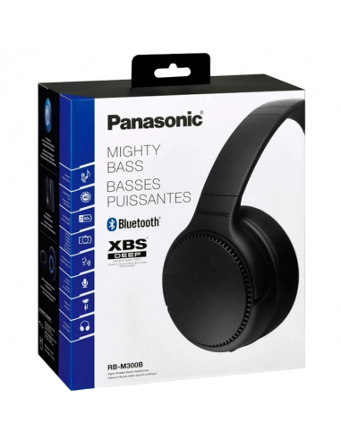 Наушники Panasonic RB-M300BGE, Чёрный
