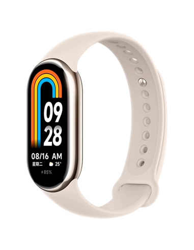 Ceas Sport/Antrenament Xiaomi Miband 8,1.62", Champagne Gold