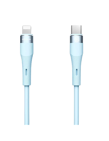 Cablu de încărcare Nillkin Type-C to Lightning Cable, Flowspeed, USB Type-C/Lightning, 1,2m, Albastru