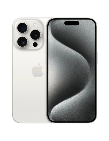 Smartphone Apple iPhone 15 Pro, 8GB/256GB, White Titanium