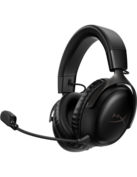 Наушники HyperX Cloud III Wireless, Беспроводной, Чёрный