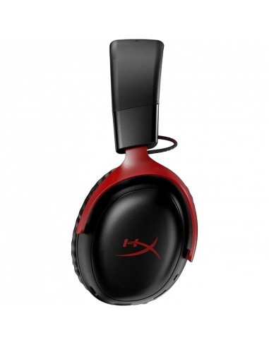 Căști HyperX Cloud III Wireless, Fără fir, Negru | Roșu