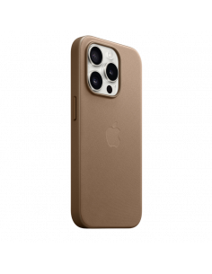 Husă Apple iPhone 15 Pro FineWoven Case with MagSafe, Taupe 2