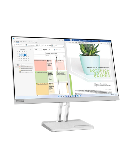 23,8" Монитор Lenovo L24e-40, VA 1920x1080 FHD, Storm Gray