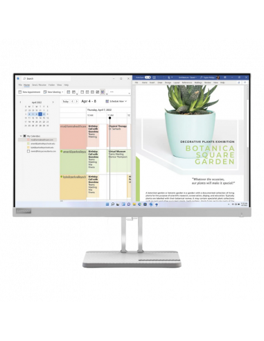 23,8" Монитор Lenovo L24e-40, VA 1920x1080 FHD, Storm Gray