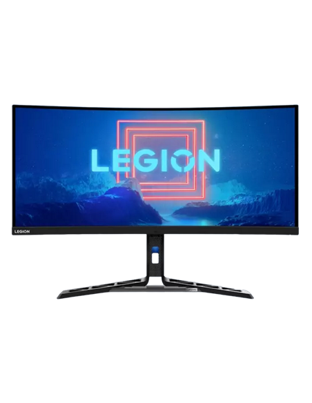 34" Monitor Gaming Lenovo Y34wz-30, VA 3440x1440 WQHD, Negru