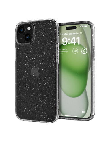 Чехол Spigen iPhone 15 Plus Liquid Crystal, Блестящий Кристалл