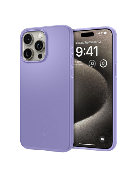 Husă Spigen iPhone 15 Pro Max Thin Fit, Iris violet