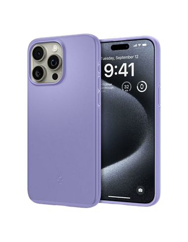 Husă Spigen iPhone 15 Pro Thin Fit, Iris violet