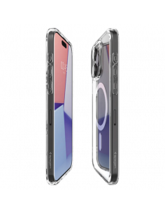 Husă Spigen iPhone 15 Pro Max Ultra Hybrid Mag Magsafe, Transparent 2