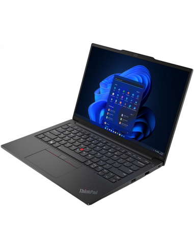 Ноутбук для бизнеса 14" Lenovo ThinkPad E14 Gen 5, Graphite Black, Intel Core i7-1355U, 16Гб/512Гб, Без ОС