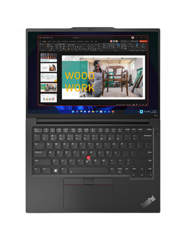 Ноутбук для бизнеса 14" Lenovo ThinkPad E14 Gen 5, Graphite Black, Intel Core i7-1355U, 16Гб/512Гб, Без ОС