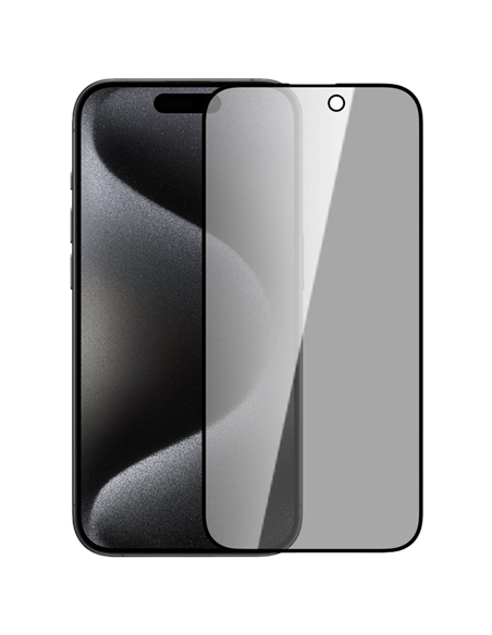 Sticlă de protecție Nillkin iPhone 15 Pro Guardian Full coverage privacy, Negru