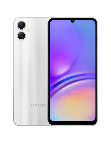 Смартфон Samsung Galaxy A05, 4Гб/128Гб, Серебристый