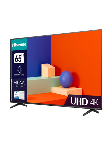 75" LED SMART Телевизор Hisense 75A6K, 3840x2160 4K UHD, VIDAA U6.0, Чёрный