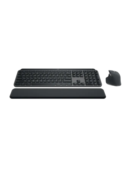 Клавиатура и мышь Logitech MX Keys S Combo, Беспроводное, Графитовый