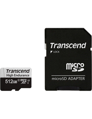 Card de Memorie Transcend microSDXC 350V, 512GB (TS512GUSD350V)