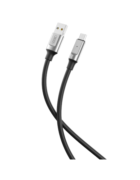 Cable de date XO NB251, USB Type-A/micro-USB, 1m, Negru