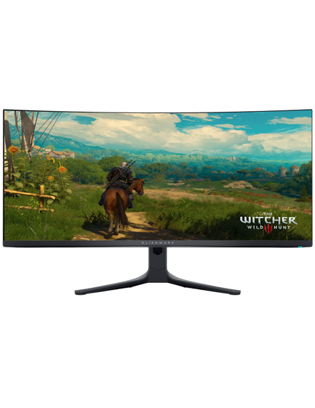 34" Monitor Gaming DELL AW3423DWF, QD OLED 3440x1440 WQHD, Negru