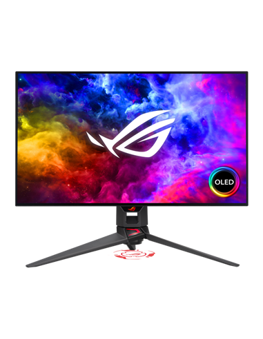 27" Игровой монитор ASUS PG27AQDM, OLED 2560x1440 WQHD, Чёрный