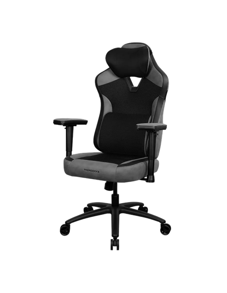 Игровое кресло ThunderX3 EAZE MESH, Вентилируемая Сетка, Чёрный